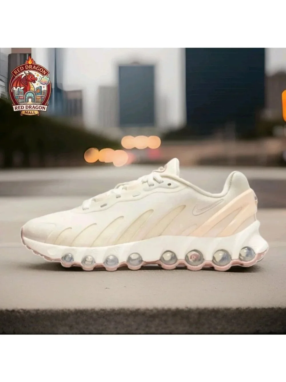 Nike Sneakers Air Max Dn8 Pearl White Pink Shoes IH5084-219 - Women's Size 8.5